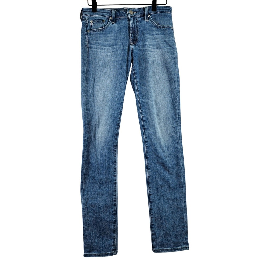 AG Adriano Goldschmied Prima Cigarette Leg Jeans Womens 26R Blue Denim